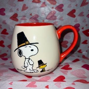 Peanuts Snoopy Woodstock Thankful for You Mug